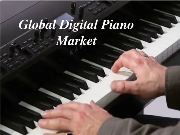 Global Digital Piano Market