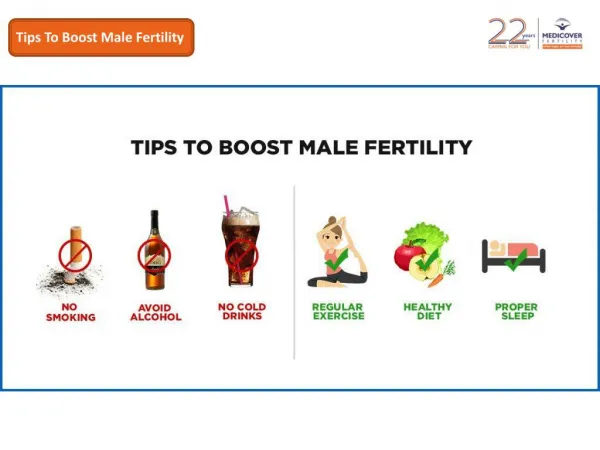 Tips to boost male fertility