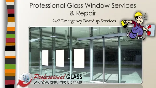 Repair Broken Window Glass Services in Washington DC
