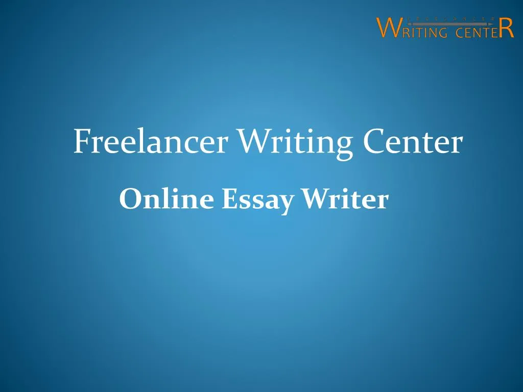 freelancer writing center