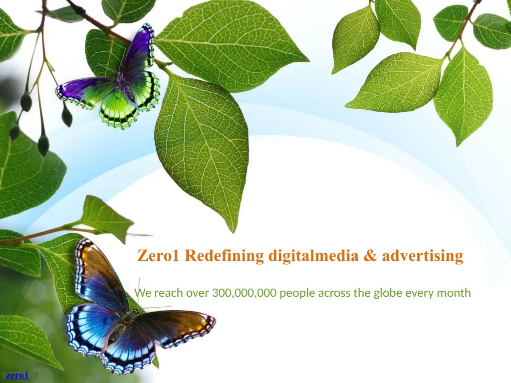 zero1 redefining digitalmedia advertising