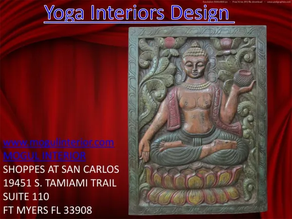 Yoga Interiors Design by Mogulinterior