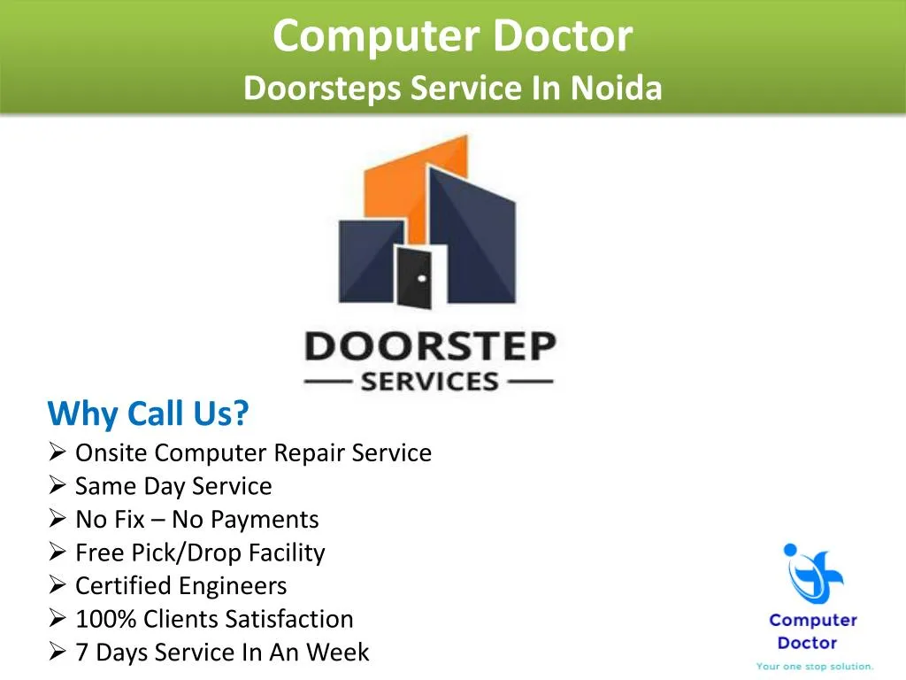 computer doctor doorsteps service in noida