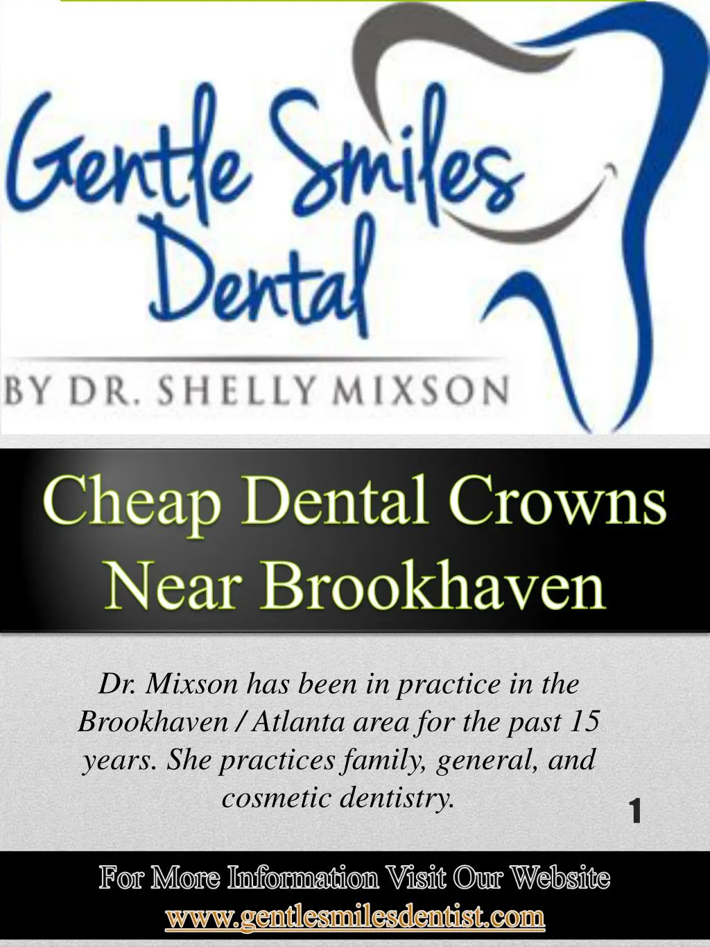 cheap dental crowns near brookhaven