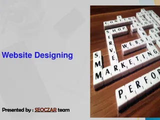 Website Designing - slide 1