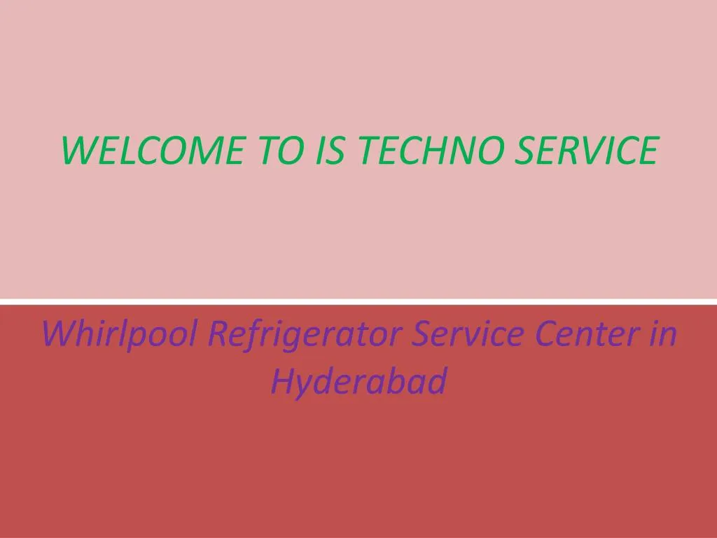 welcome to is techno service