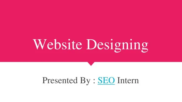 custom website ,web design