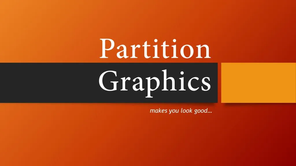 partition graphics