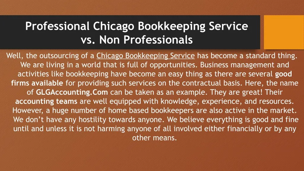 professional chicago bookkeeping service