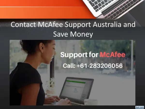 Contact McAfee Support Australia and Save Money