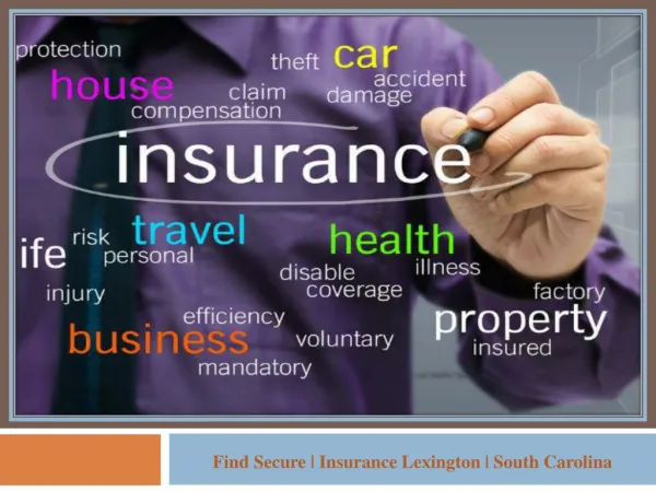 Find Secure | Insurance Lexington | South Carolina