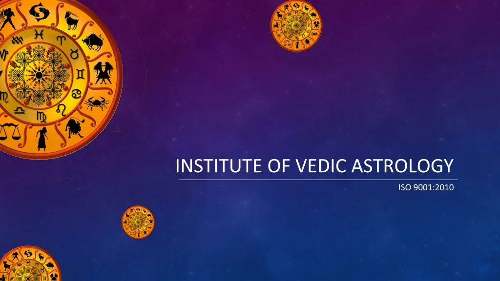 institute of vedic astrology
