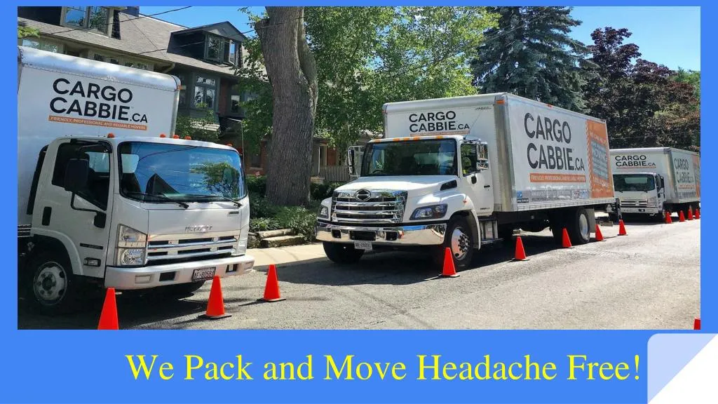 we pack and move headache free