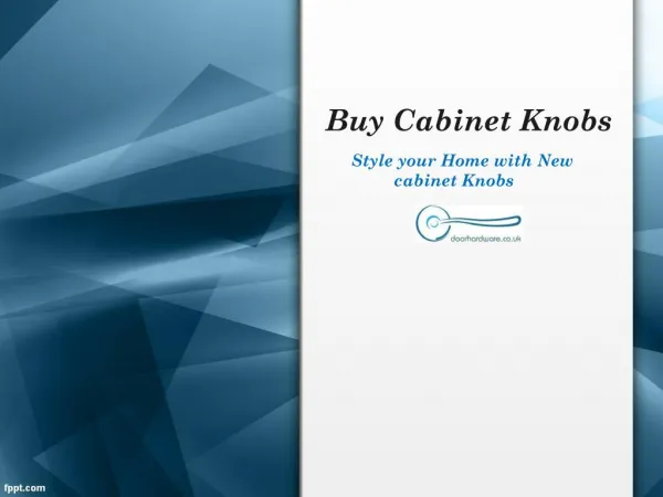 Style your Home with cabinet Knobs-Doorhardware