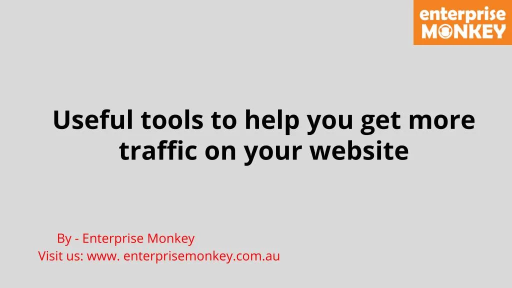 by enterprise monkey visit us www enterprisemonkey com au