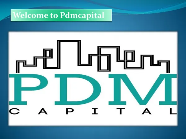 Welcome to Pdmcapital