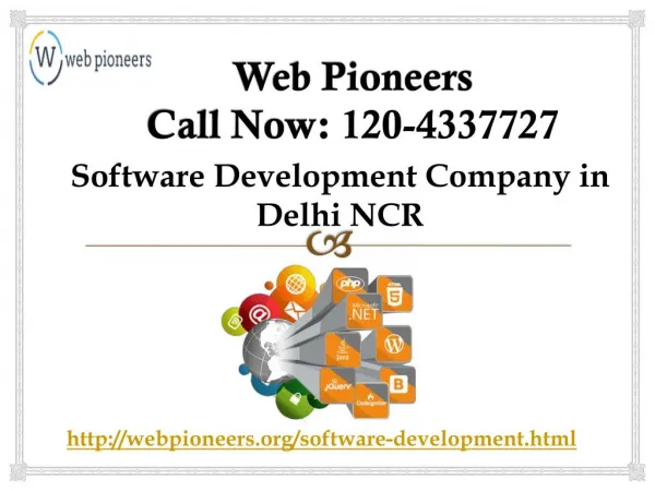 Top Software Development Company in Delhi NCR