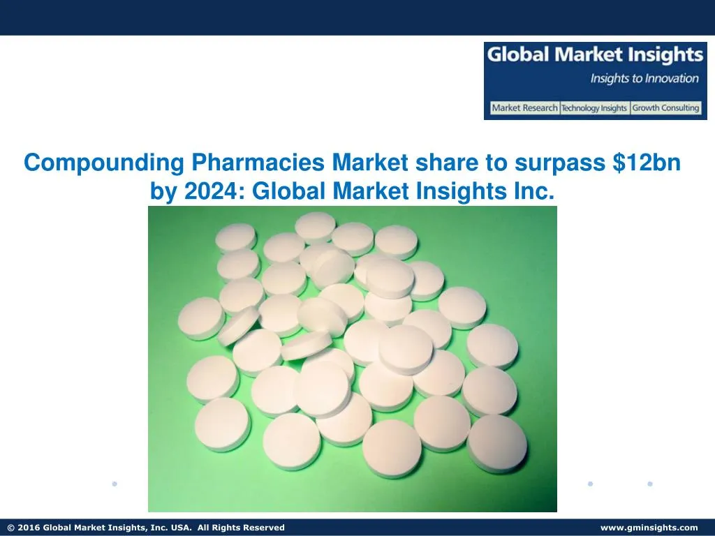 compounding pharmacies market share to surpass