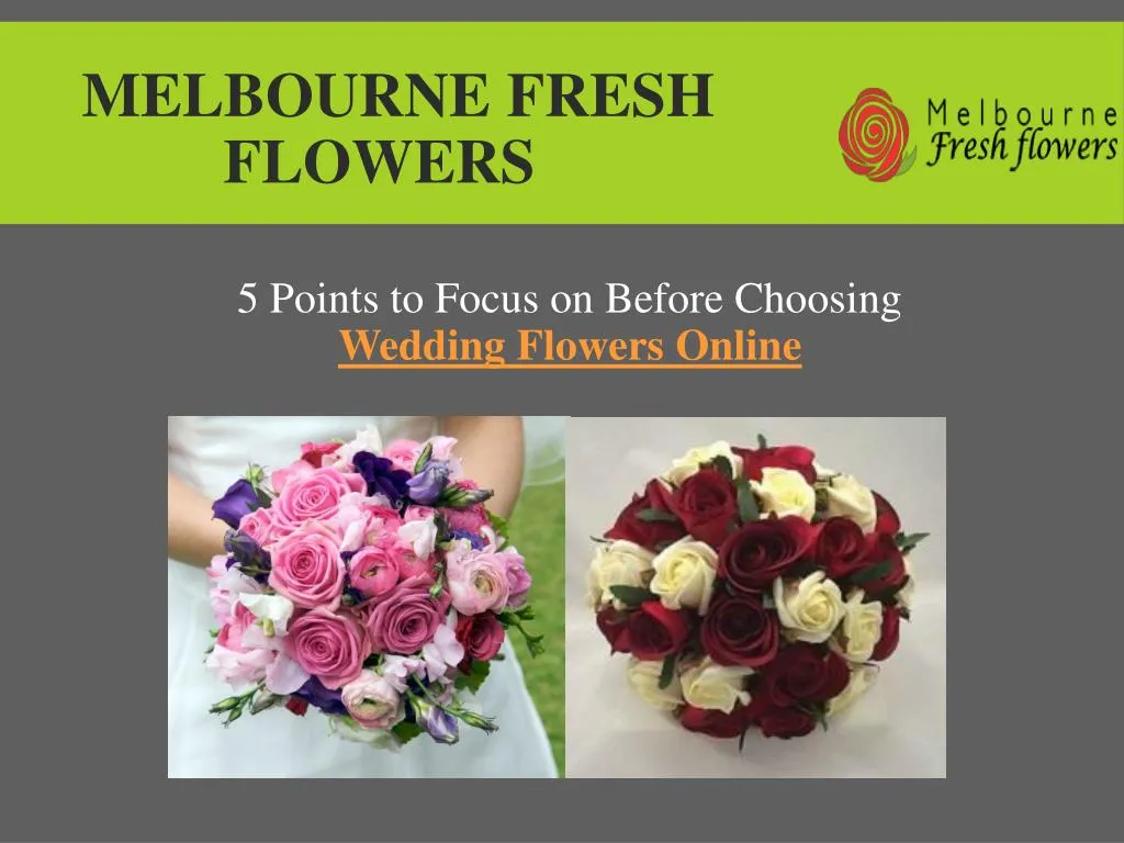 melbourne fresh flowers