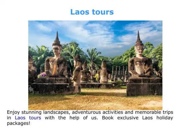 Laos tours