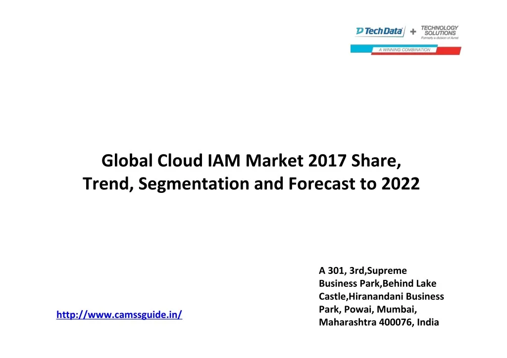 global cloud iam market 2017 share trend
