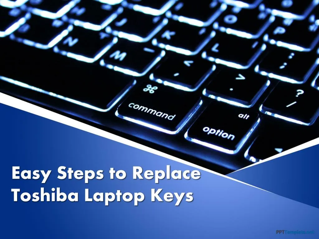 easy steps to replace toshiba laptop keys