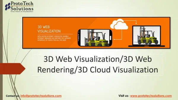 3D Web Visualization