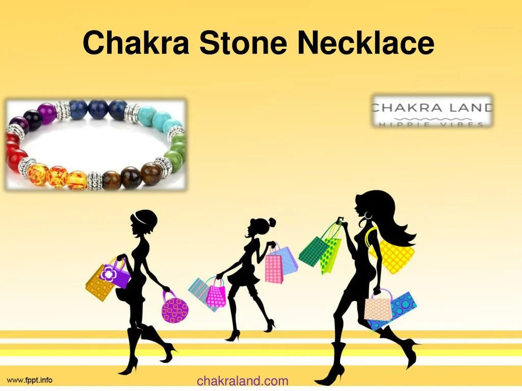 chakra stone necklace