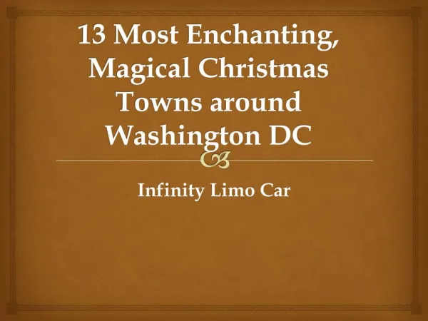 13 most enchanting, magical christmas towns around