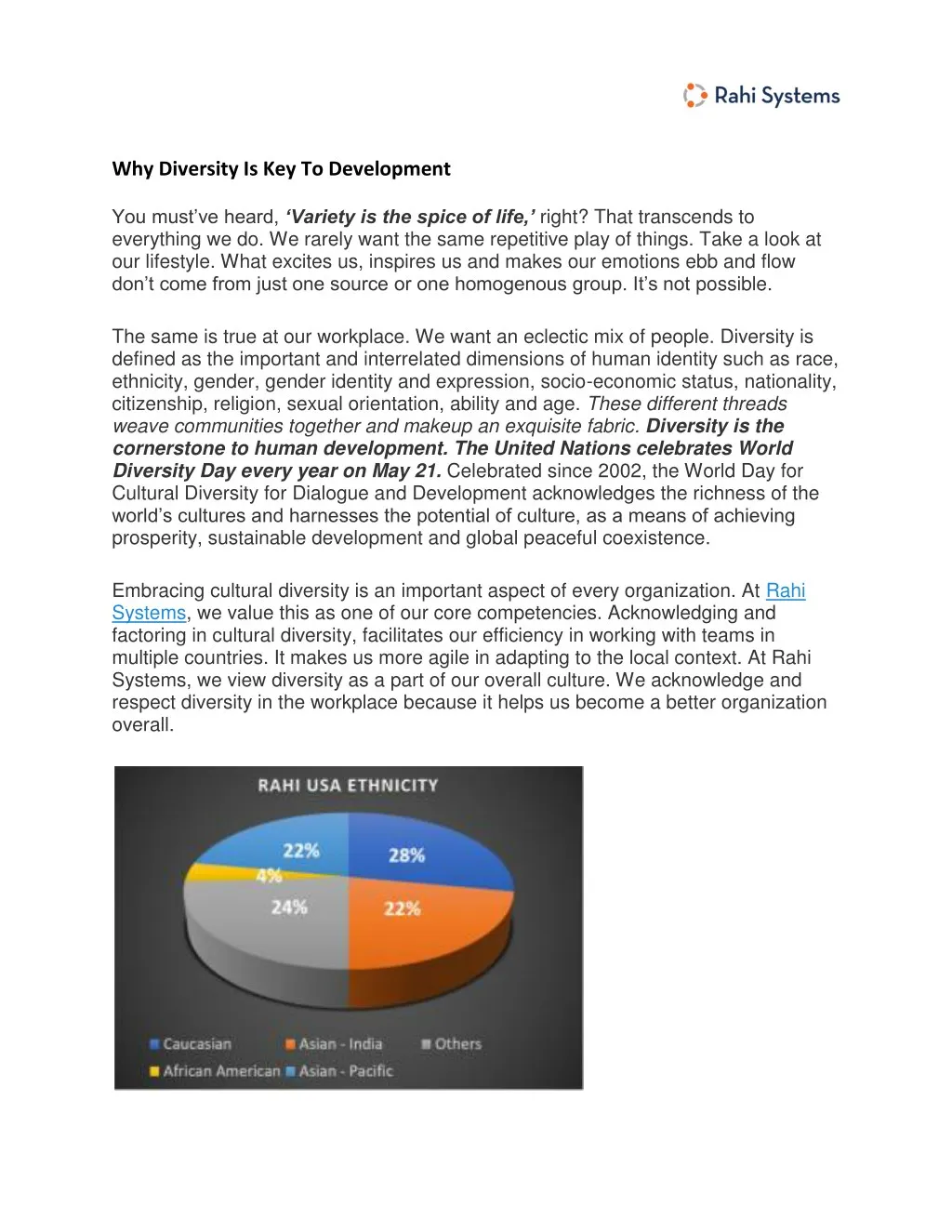 why diversity is key to development