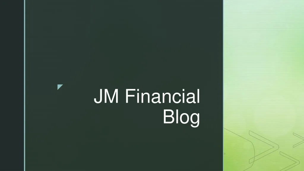 jm financial blog