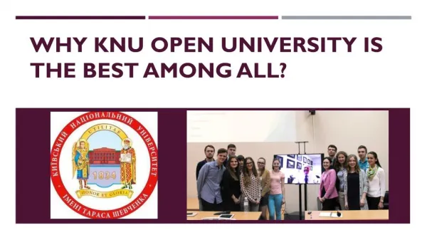 Why KNU Open University is the best among all