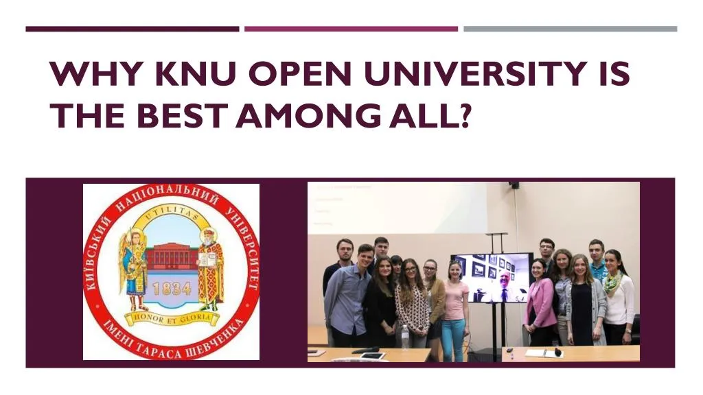 why knu open university is the best among all