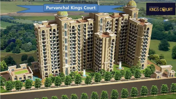 Purvanchal Kings Court Apartments Price Call 09953592848