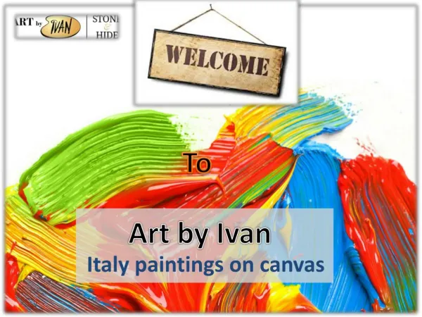 Best Italy paintings on canvas for sale