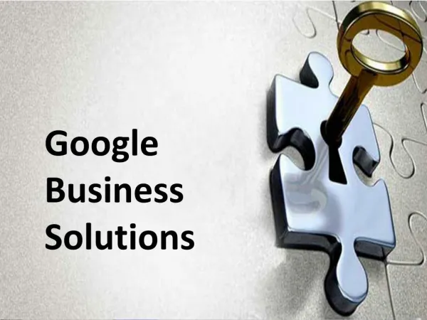 Google Business Solutions
