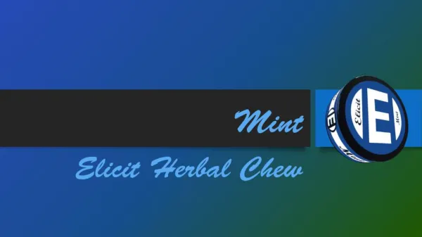 Elicit Mint Herbal Chew