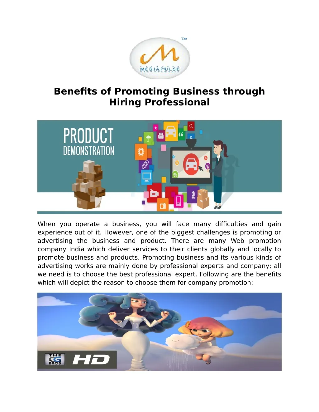 benefits of promoting business through hiring