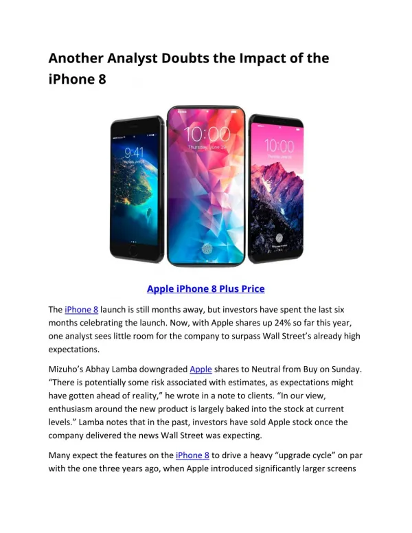 another-analyst-doubts-the-impact-of-the-iphone 8