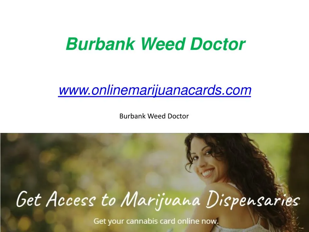 burbank weed doctor