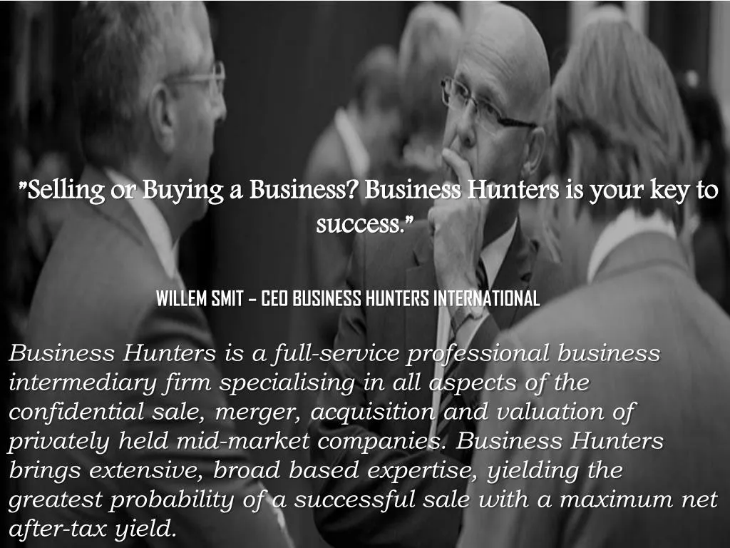 selling or buying a business business hunters