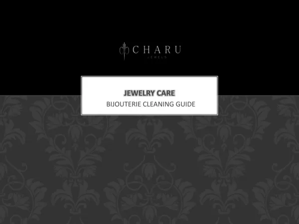 Jewelry Care