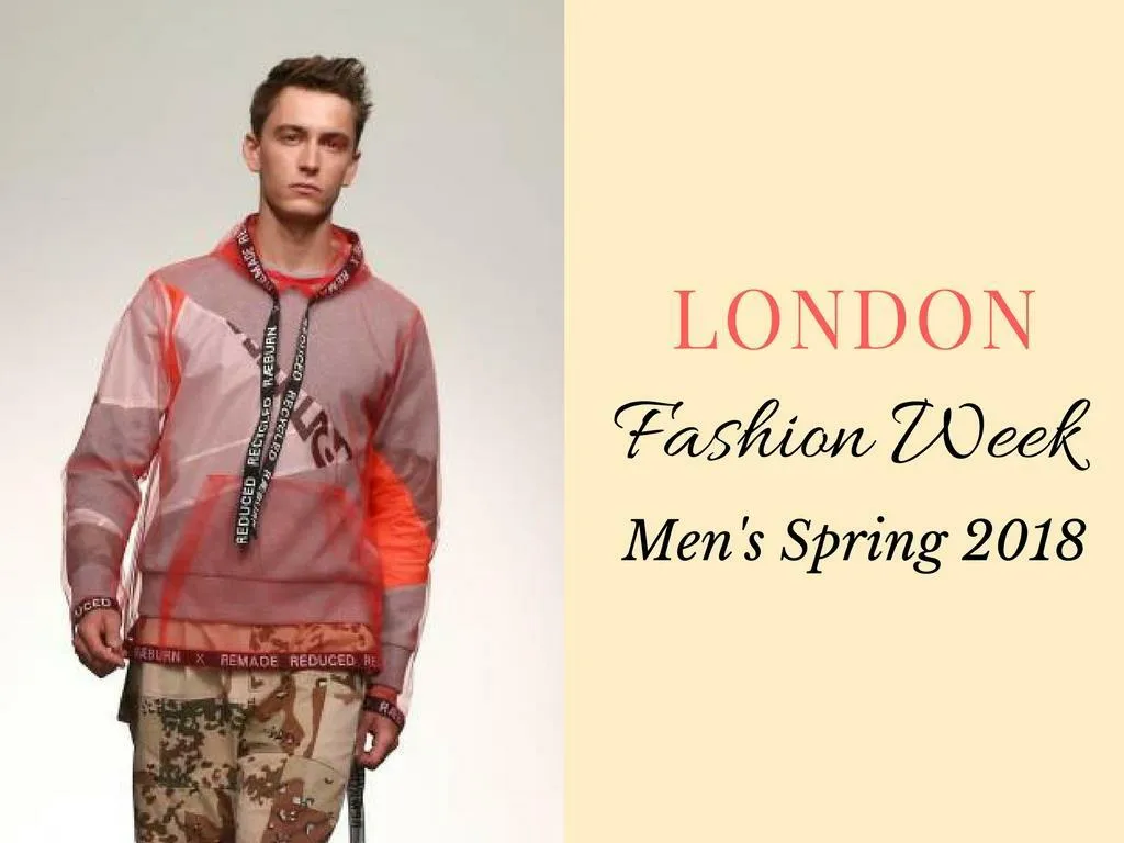 london fashion week men s spring 2018