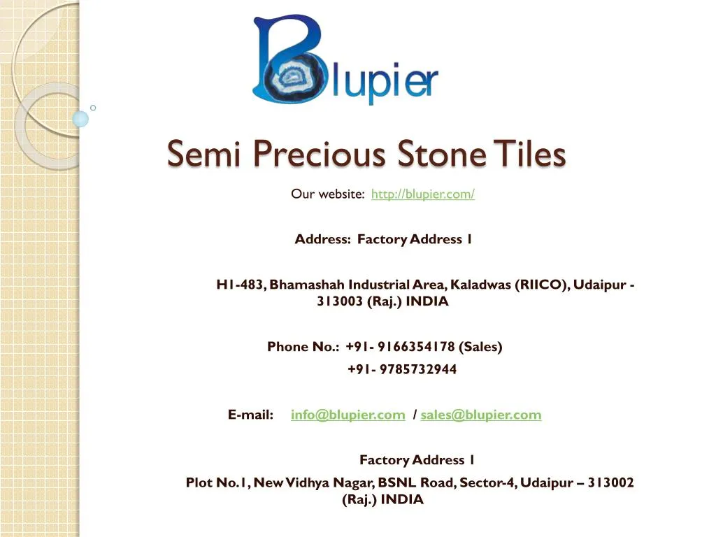 semi precious stone tiles