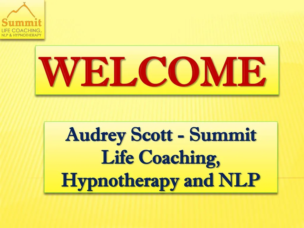 audrey scott summit life coaching hypnotherapy and nlp