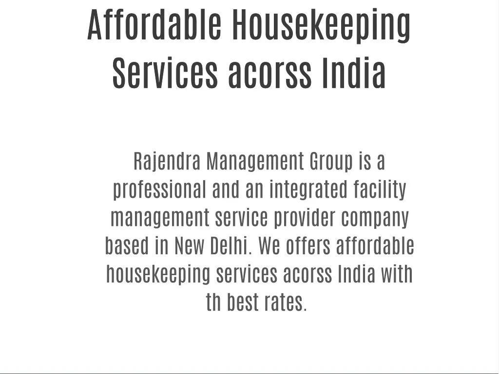 affordable housekeeping affordable housekeeping