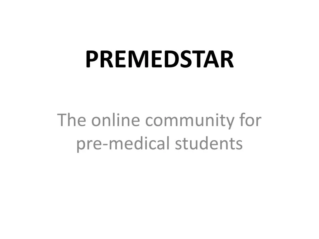 premedstar