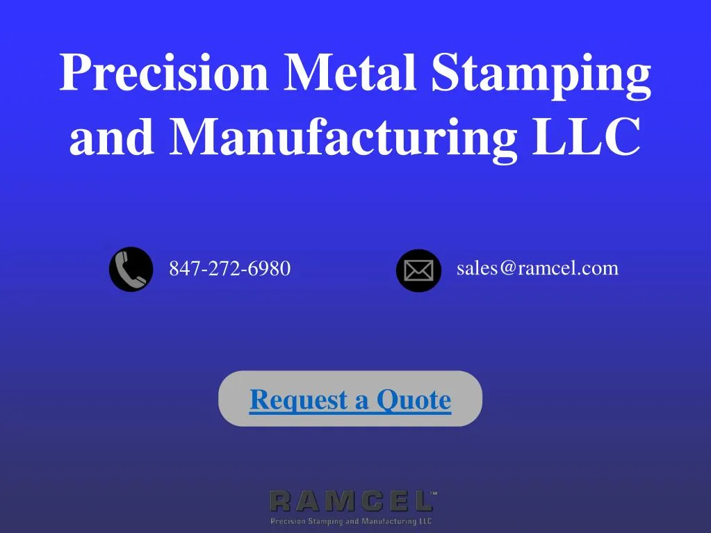 precision metal stamping and manufacturing llc