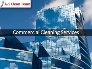 Commercial Office Cleaning Service | Floor Maintenance - slide 1
