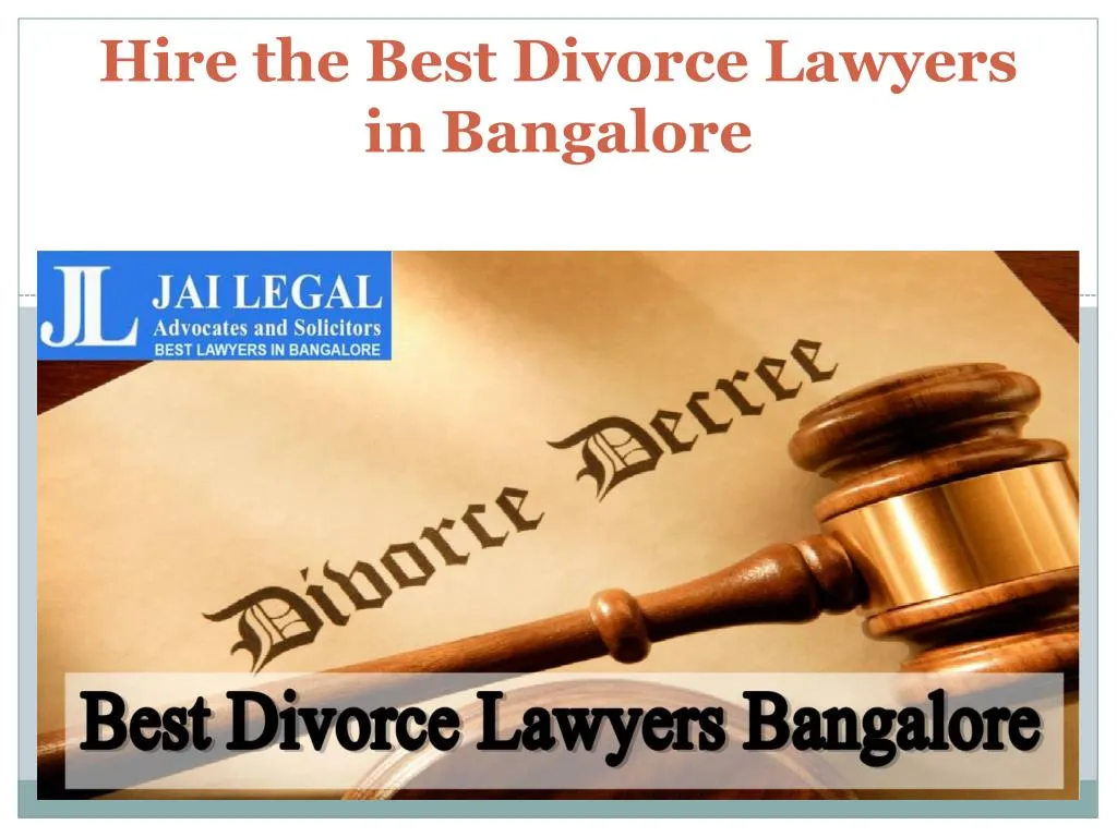 hire the best divorce lawyers in bangalore